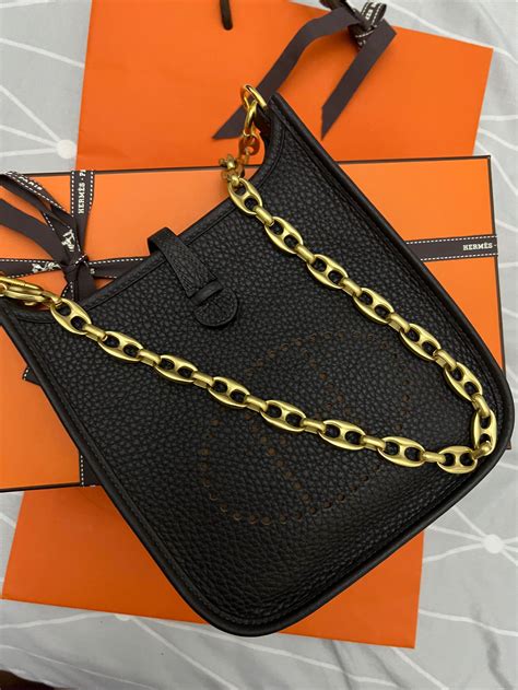 hermes chain bag
